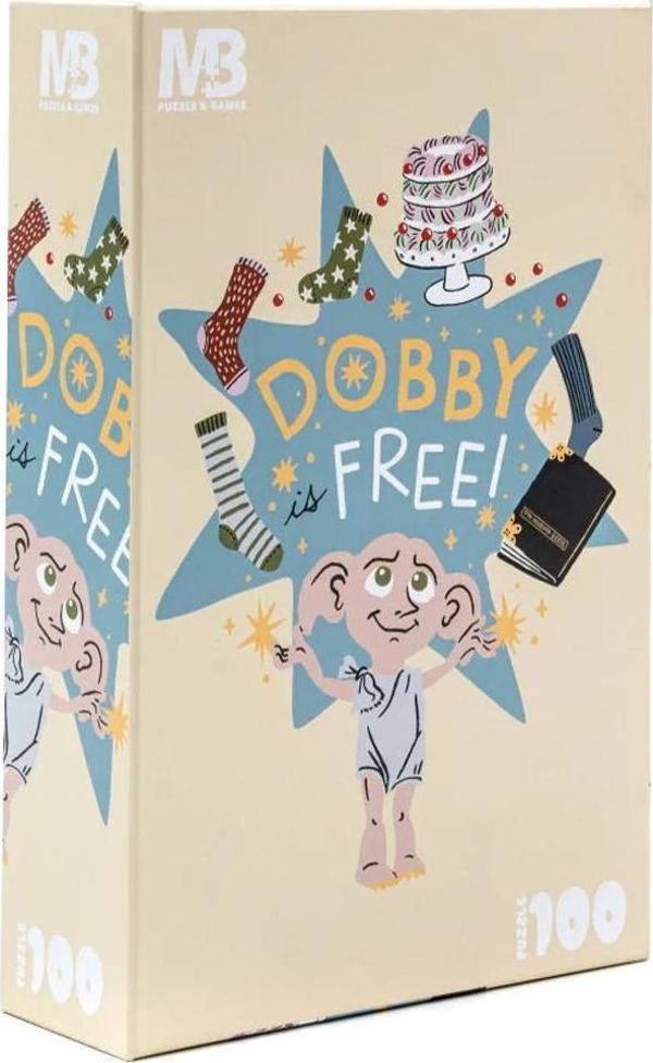 Mabbels Puzzle Harry Potter Dobby Free 100 Parça Puzzle - Image 1