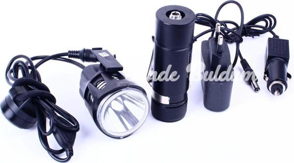 Black Wt272profesyonel Bisiklet Lambası - Image 1