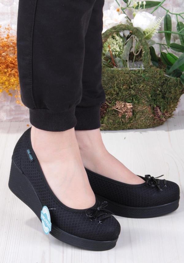 Fort King Annabel Rahat Hafif Anatomic Insole Taban Dolgu Topuk Kadın Ayakkabı - Image 1