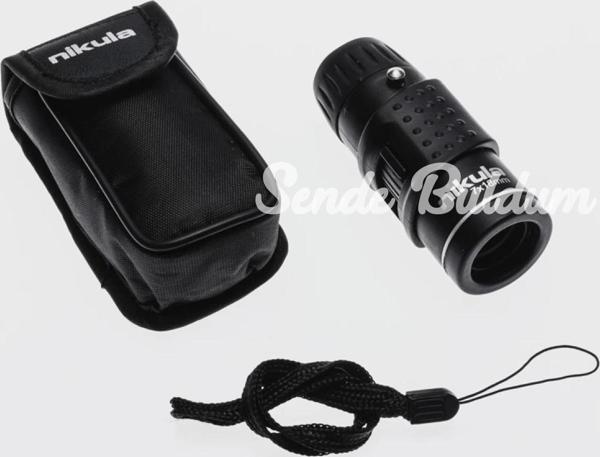 Nıkula 7x18  Avuç Içi  Kauçuk Kaplamalı Hd Optik Cepte Taşınan Mini Monoküler Dürbün - Image 1