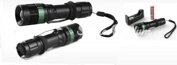 Power Style 500 Lumen 600 Metre Işık Uzantılı Zoomlu Şarjlı El Feneri 6109 - Image 1