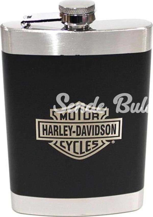 Harley Davidson Matara 9 Oz (270 Ml) Içki Viski Konyak Matarası - Image 1