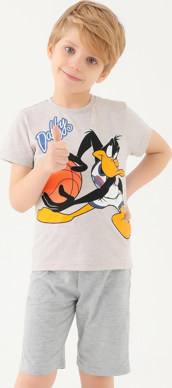 Space Jam L1584-2 Erkek Çocuk Tişört K.Bej Melanj - Image 1