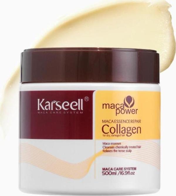 Karseell Collagen Maca Özü Onarıcı Saç Maskesi 500 ml  - Image 1