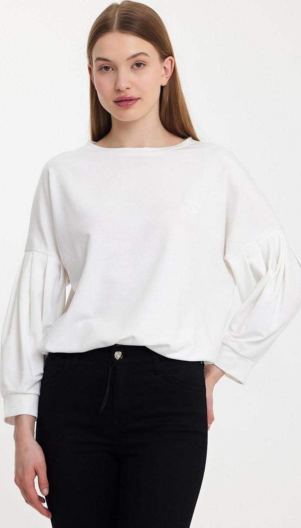 Twobull NAIROBI Kadın Sweatshirt Taş - Image 1