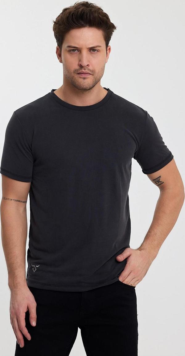 Twobull BERLİN Erkek Tişört Füme - Image 1