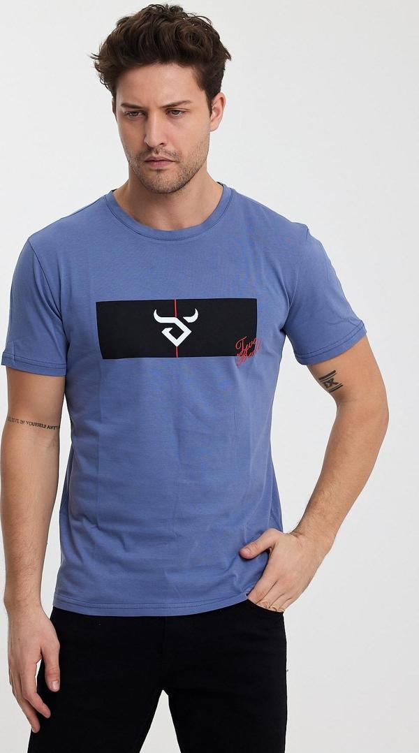 Twobull DENVER Erkek Tişört Lacivert - Image 1