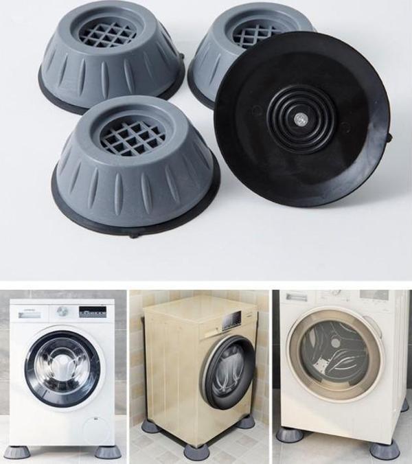 Çamaşır Makinesi Titreşim Engelleyici Stoper GRİ 4 lü Set - Image 1