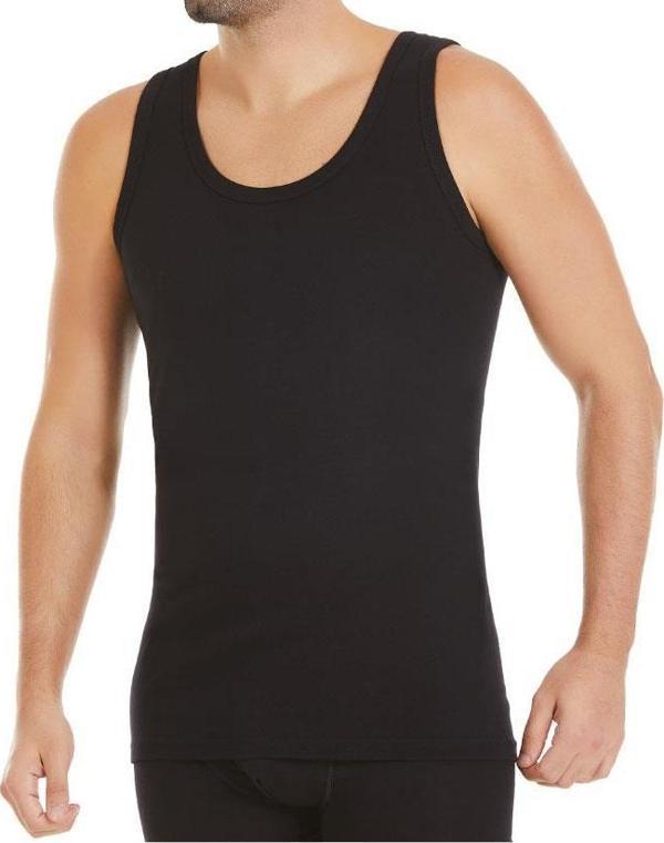 Yıldız 18 Ribana Atlet Siyah - Image 1