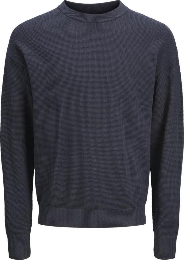 Jack&Jones JORSCOTT KNIT CREW NECK LACİVERT 12261771 - Image 1