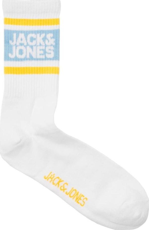 Jack&Jones JACLOGO STRIPE TENNIS SOCK 12250750 MAVİ - Image 1