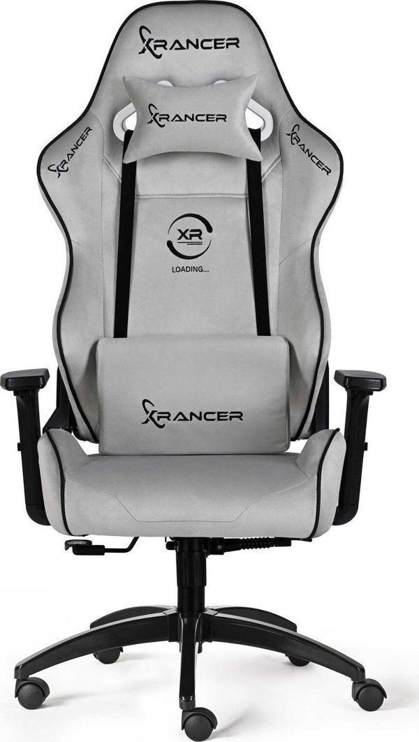 Xrancer Ares Gray V1 Soft Full Kumaş Oyuncu Koltuğu - Image 1
