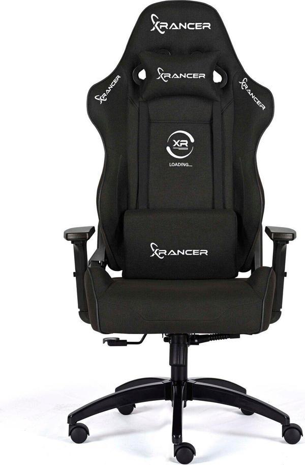 Xrancer Ares Black (Full Keten Kumaş)Oyuncu Koltuğu - Image 1