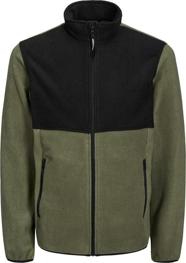 Jack&Jones JJFLAME FLEECE JACKET YEŞİL - Image 1