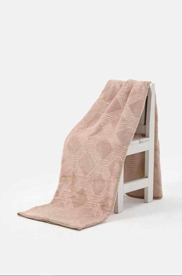 ÖZDİLEK TRENDY ÇİFT KİŞİLİK BATTANİYE ART DECO BEJ 220X240 - Image 1