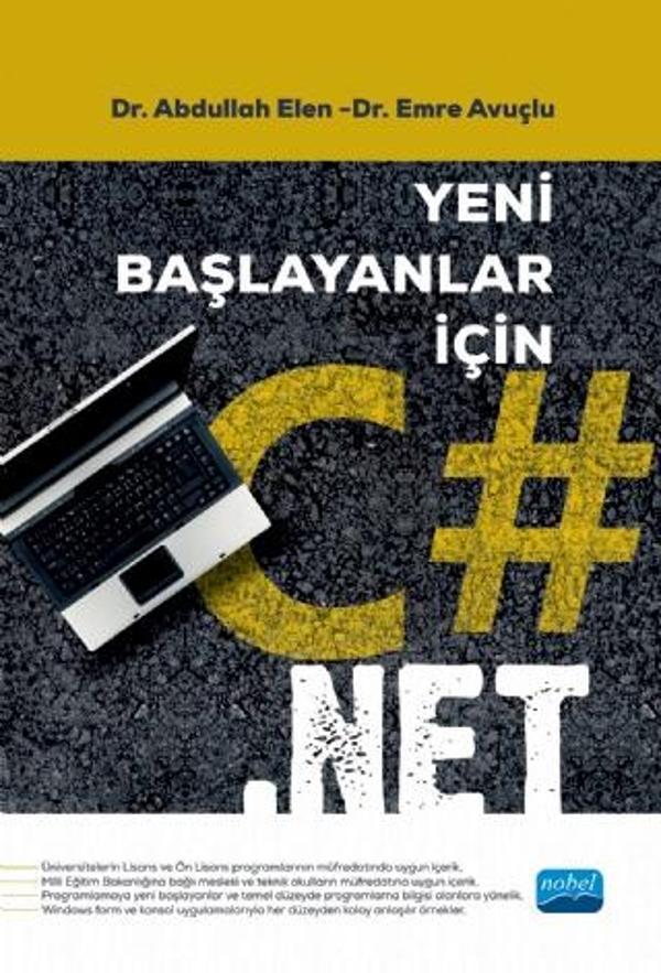 Yeni Başlayanlar İçin C# .NET - Nobel Akademik Yayıncılık - Image 1