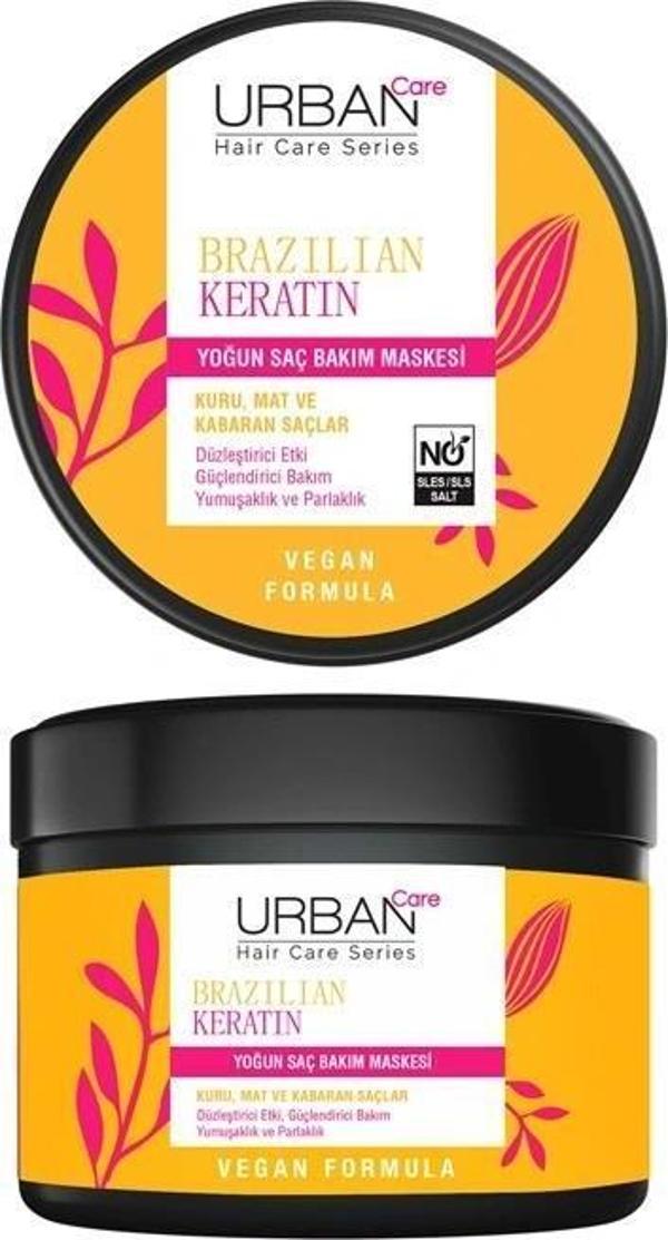 Urban Care Saç Bakım Maskesi Brazılıan Keratın 230 Ml - Image 1