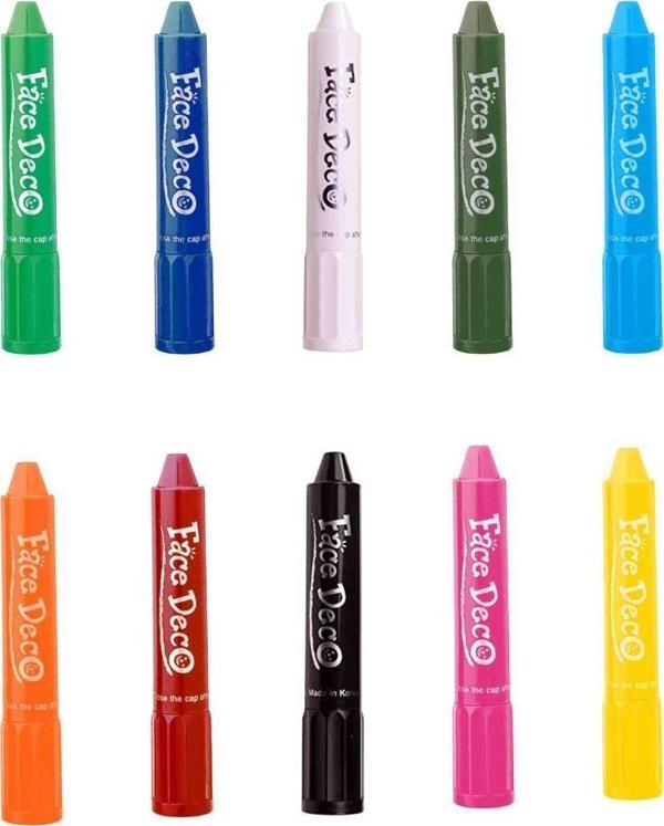 Amos Face Deco Yüz Boyası 10 Renk - Image 1