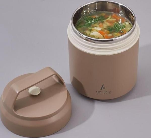 Aryıldız Bento Lunch Box Yemek Termosu Haki 420 Ml Ar262238 - Image 1