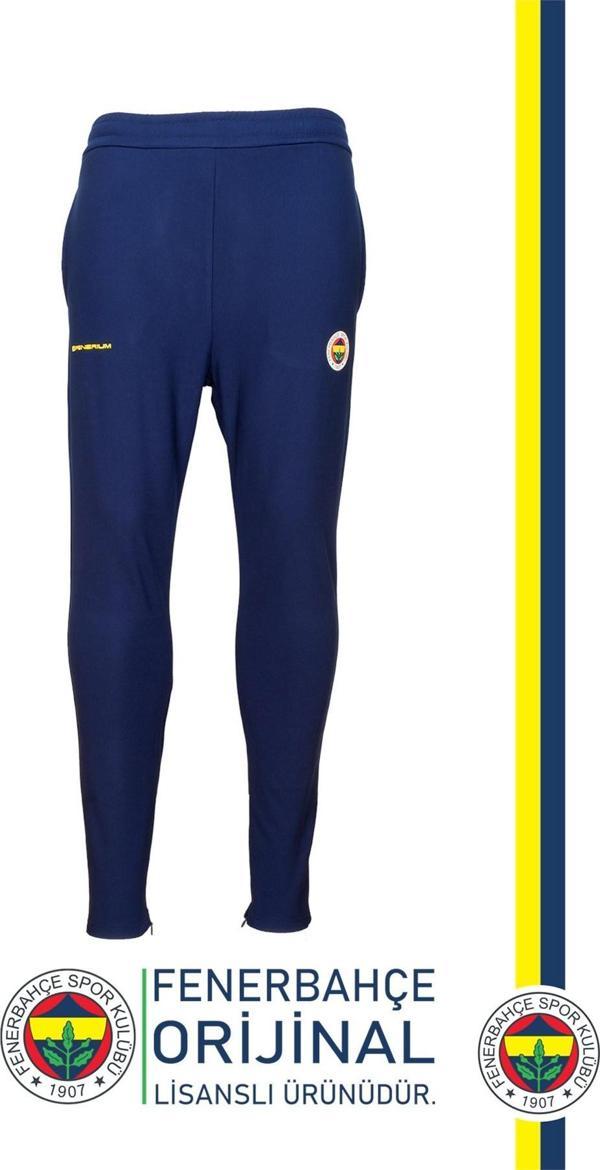 Fenerbahçe Orijinal Lisanslı Eşofman Altı Fermuarlı Paça  - Image 1