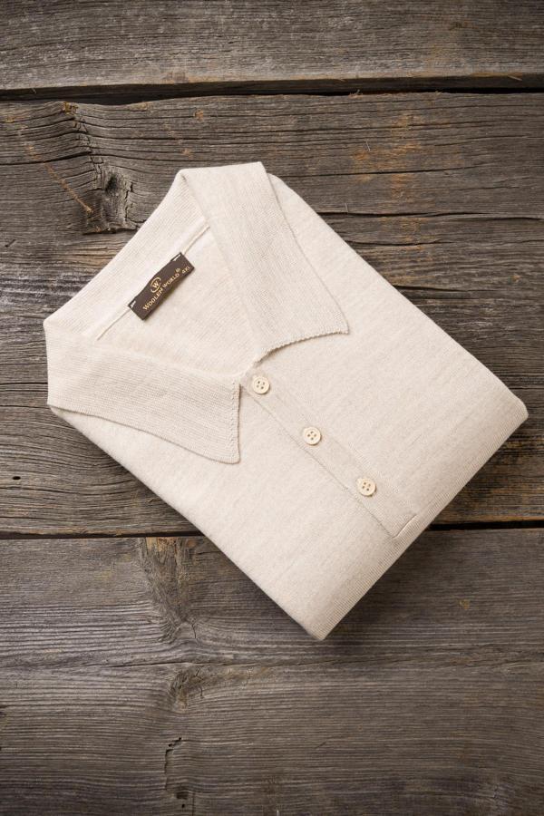 Woolen World Polo Yaka Battal (Büyük Boy) Yünlü Triko Kazak  - Image 1