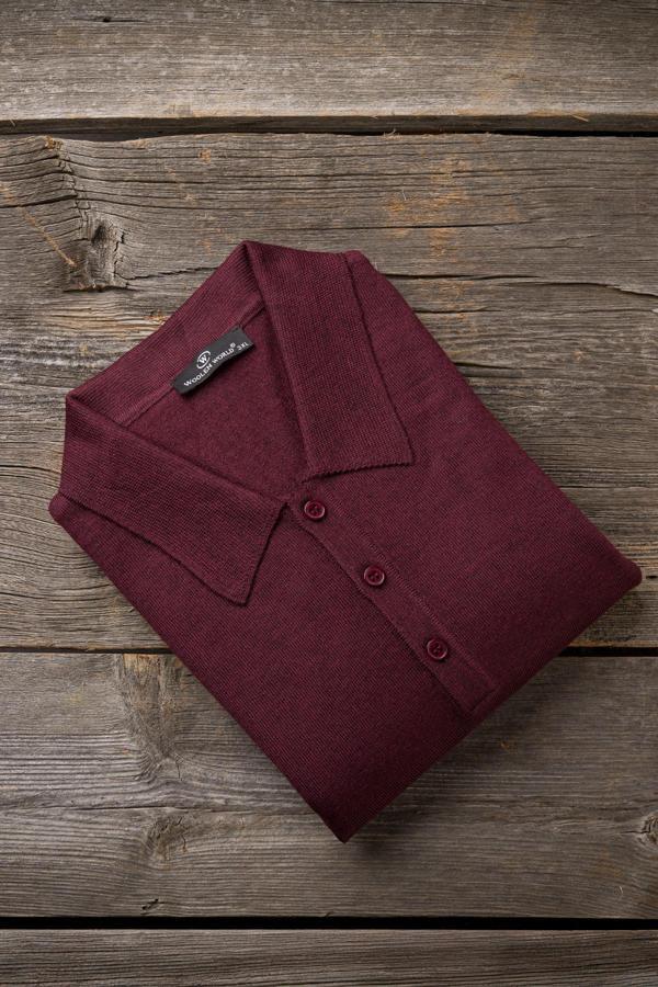 Woolen World Polo Yaka Battal (Büyük Boy) Yünlü Triko Kazak  - Image 1