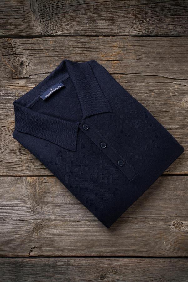 Woolen World Polo Yaka Battal (Büyük Boy) Yünlü Triko Kazak  - Image 1