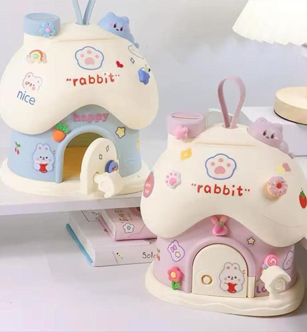 Mantar Ev Kumbara - Mavi - Image 1