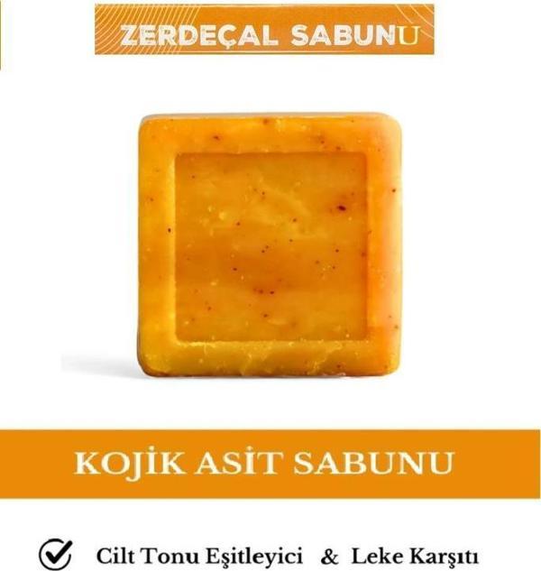 Zerdeçallı  Kojiso Kojic Asit Sabunu, Zerdeçal Ve Kojik Asit Etkisi ile Leke Karşıtı - Cilt Tonu Eşitleyici Doğal Sabun  - Image 1