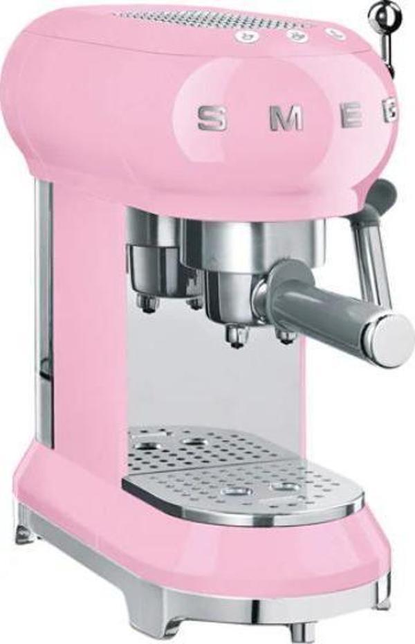 Smeg ECF01 Retro Espresso Kahve Makinesi Pembe - Image 1
