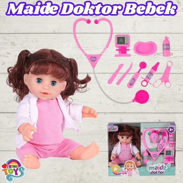 Maide Doktor Bebek - Türkçe Konuşan Maide Et Bebek - Konuşan Bebek - Maide Bebek - Hemşire Et Bebek  - Image 1
