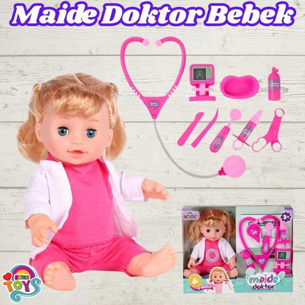 Maide Doktor Bebek - Türkçe Konuşan Maide Et Bebek - Konuşan Bebek - Maide Bebek - Hemşire Et Bebek  - Image 1