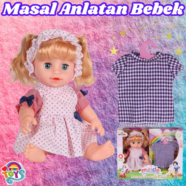 Maide Masal Anlatıyor - Türkçe Konuşan Maide Et Bebek - Konuşan Bebek - Maide Bebek - Masal Anlatan  - Image 1