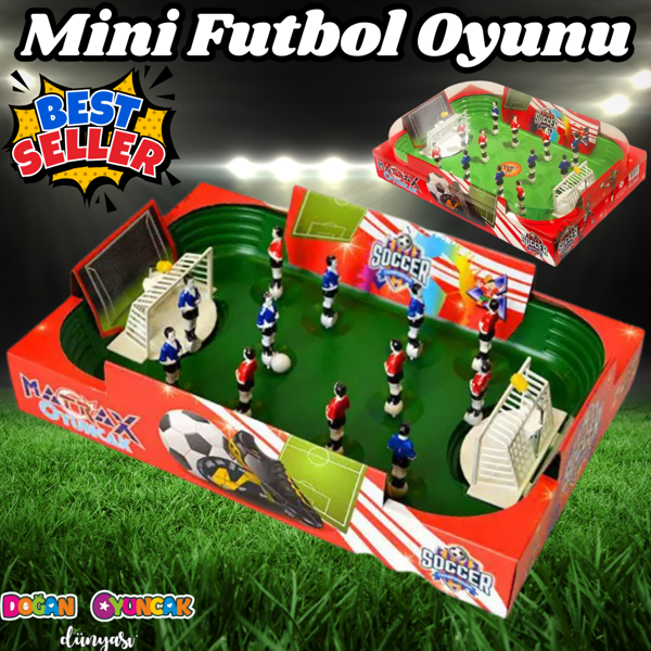 Mini Futbol Oyunu - Futbol Maçı Oyuncak - Futbol Oyuncakları - Top Oyuncak Langırt Setleri - Langırt - Image 1