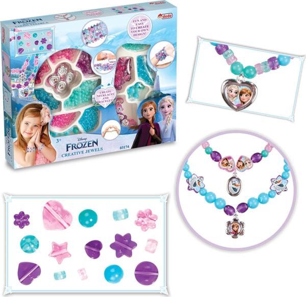 Frozen İkili Takı Seti - Dede Takı Seti - Boncuk Kolye Seti - Karlar Ülkesi Takı Seti - Image 1
