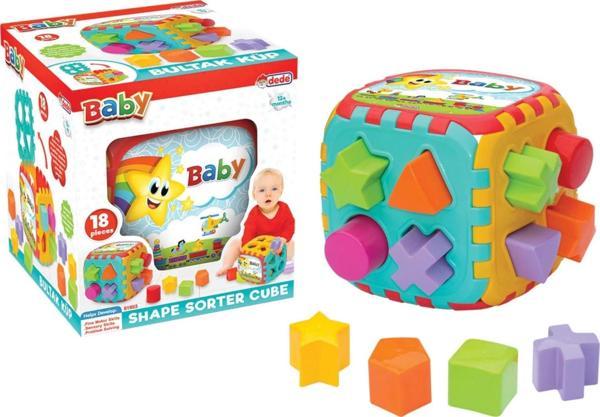 Büyük Bul-Tak Küp - Bultak Lego - Bebek Oyuncağı - Şekil Takmaca - Image 1