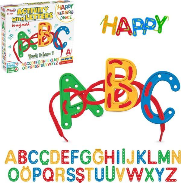 Harflerle Aktivite Oyunu - Lego Setleri - Alfabe Oyunu - Şekilli Lego - Image 1