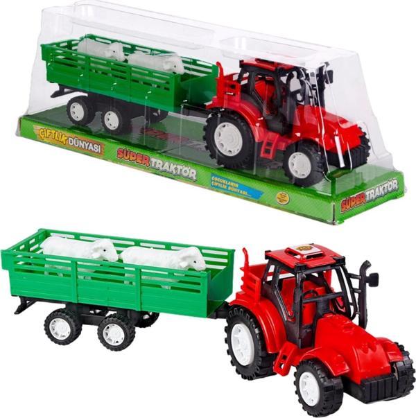 Hayvanlı Traktör Seti - Motor Oyuncakları - Çiftlik Seti - Traktör Oyuncakları - Çiflik Oyuncakları  - Image 1