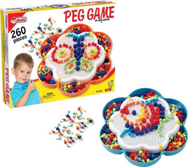 Çivi Oyunu (260 Parça) - Lego Setleri - Çivi Lego - Resim Oyunu - Mozaik Oyunu - Image 1