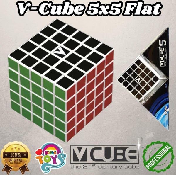 Orijinal V-Cube 5x5 Flat Küp - V-Cube Küp - Zeka Küpü - 5x5 Flat Küp - Akıl Küpü - Akıllı Küp -VCube - Image 1