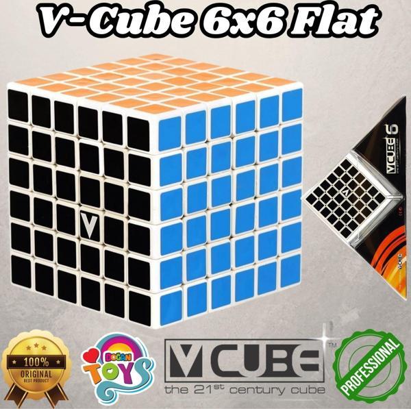 Orijinal V-Cube 6x6 Flat Küp - V-Cube Küp - Zeka Küpü - 6x6 Flat Küp - Akıl Küpü - Akıllı Küp -VCube - Image 1