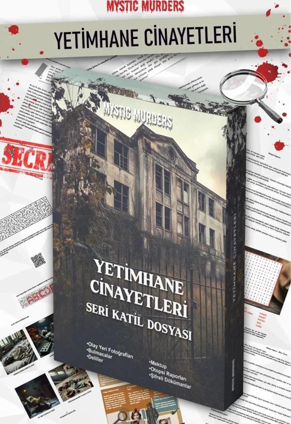 Yetimhane Cinayetleri Dedektif Oyunu - Dava Çözme Oyunu - Suç Çözme Oyunu - Cinayet Oyunu Cinayet Çö - Image 1