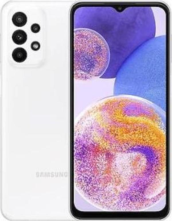 Yenilenmiş SAMSUNG GALAXY A23 128GB /4GB RAM -A Kalite- Beyaz - Image 1