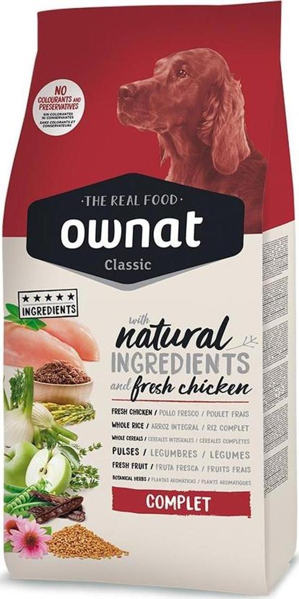Ownat 12 kg Tavuklu Classic Adult Köpek Maması - Image 1