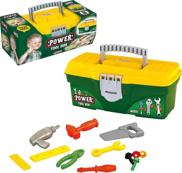 Power Alet Çantası - Oyuncak Tamir Setleri - Tamir Aletleri - Alet Seti - Vidalama Seti - Image 1