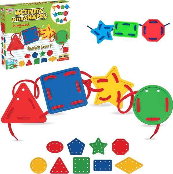 Şekillerle Aktivite Oyunu - Lego Setleri - Geometrik Oyunu - Şekilli Lego - Image 1