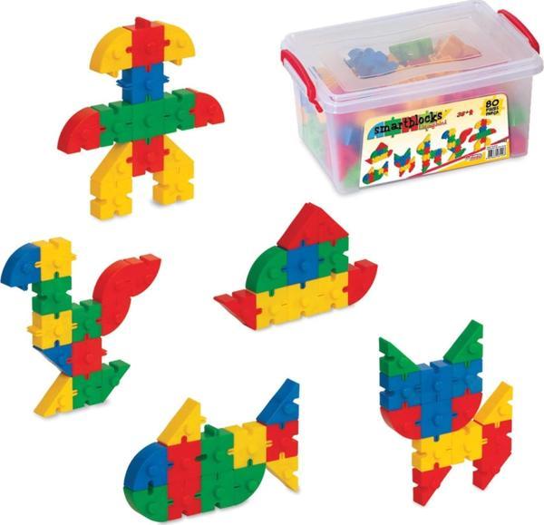 Smart Blocks Lego (80 Parça) - Smart Lego - Küçük Bloklar - Legolar Oyuncak - Image 1