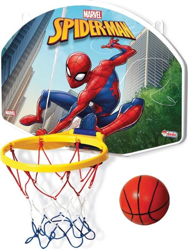 Spiderman Büyük Boy Pota Basketbol Seti - Spor Oyuncakları - Basket Seti - Image 1