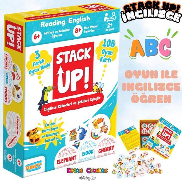 Stack Up İngilizce Öğreniyorum! - İngilizce Aktivite Oyunu - İngilizce Kelime Oyunu - Akıl Oyunu Zek - Image 1