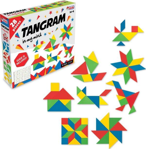Tangram Lego (28 Parça) - Lego Setleri - Tangram Oyunu - Şekilli Lego - Tagram Seti - Image 1
